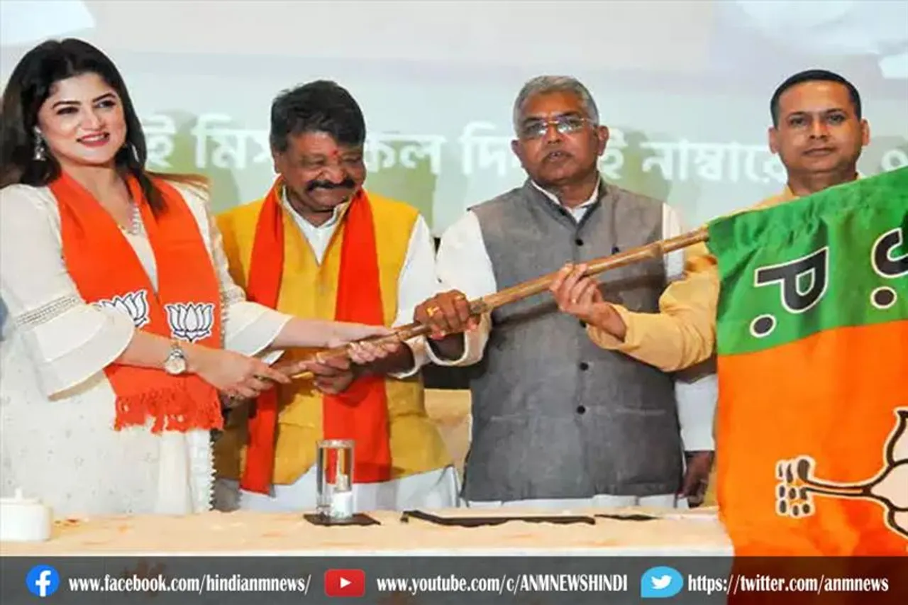 भाजपा को झटका: अभिनेत्री श्राबंती ने दिया इस्तीफा