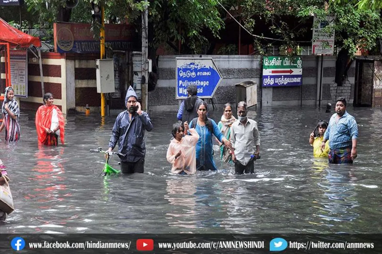 चेन्नई में बारिश का कहर