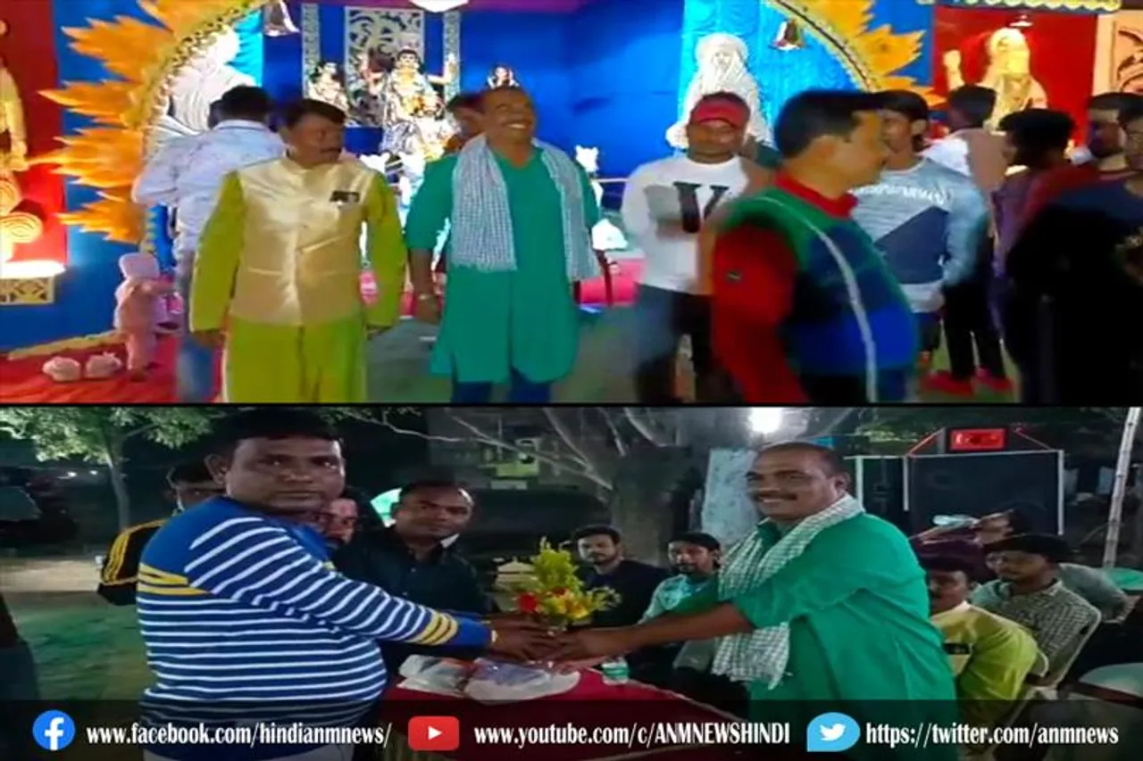 टीएमसी अध्यक्ष रुपेश यादव रानीगंज के विभिन्न छठ घाटों में हुए शामिल