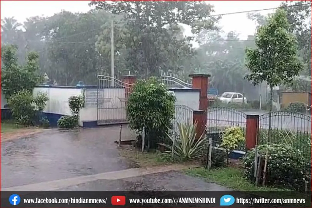 मूसलाधार बारिश शुरू हो गई