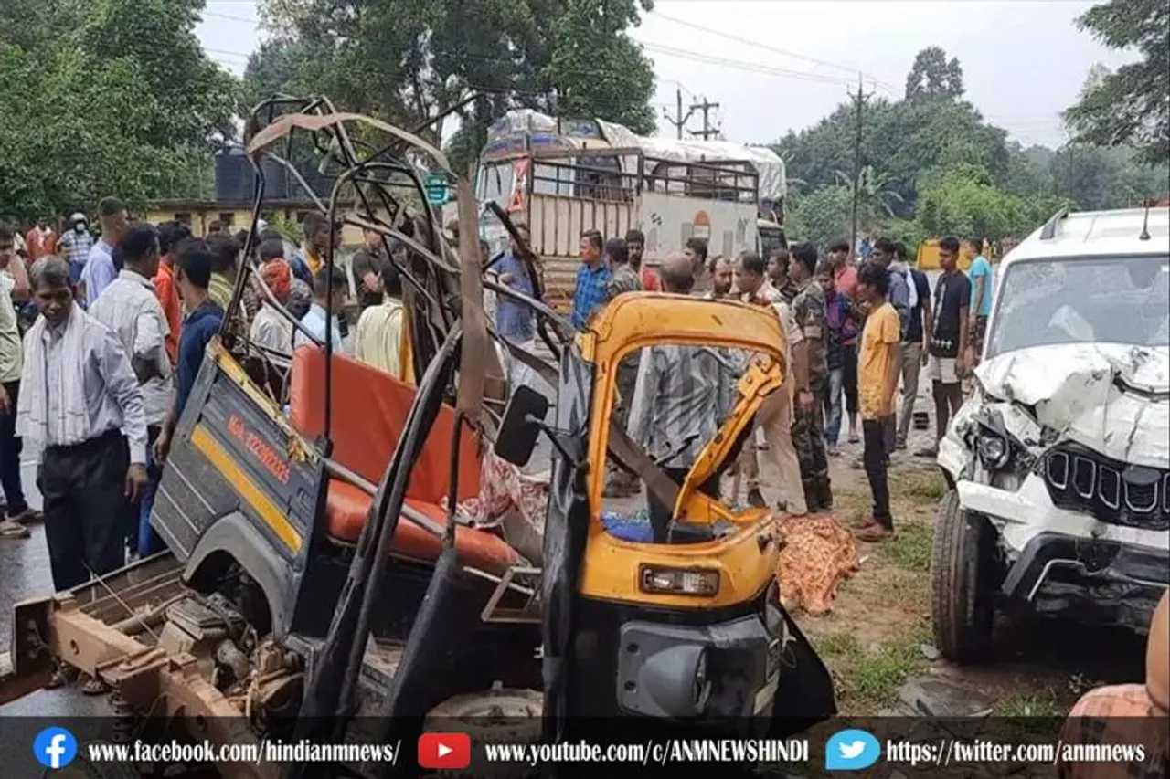 छत्तीसगढ़ में भयंकर रोड एक्सिडेंट