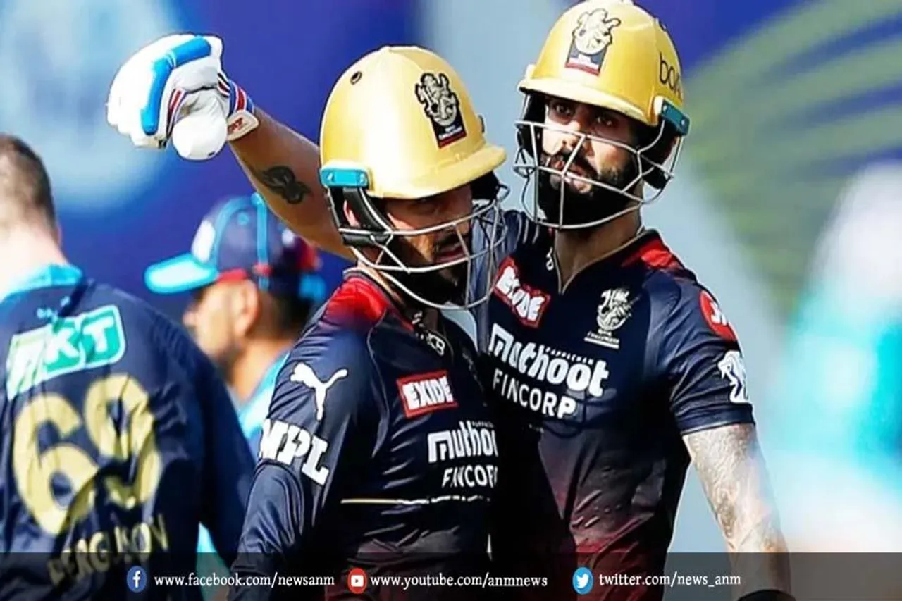 GT vs RCB:बैंगलोर ने बनाए 170 रन
