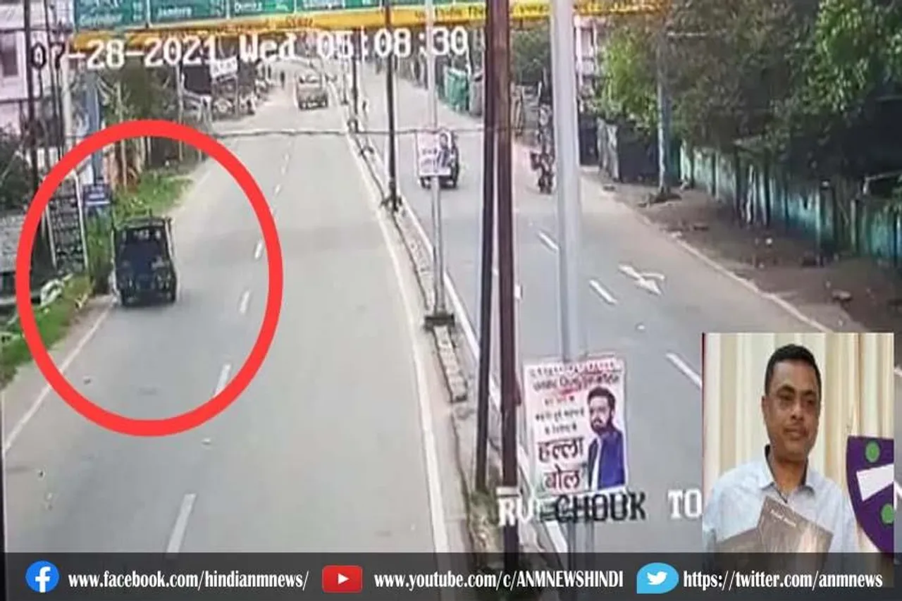 धनबाद में जज की हत्या या हादसा, देखिये लाइव वीडियो