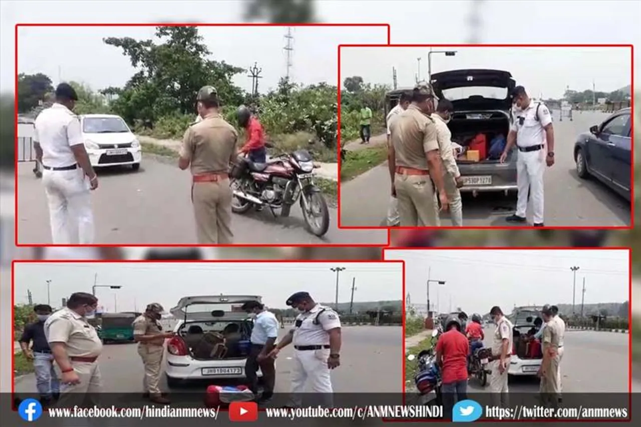 स्वतंत्रता दिवस के मद्देनजर बंगाल-झारखंड सीमा पर पुलिस की कड़ी सुरक्षा व्यवस्था