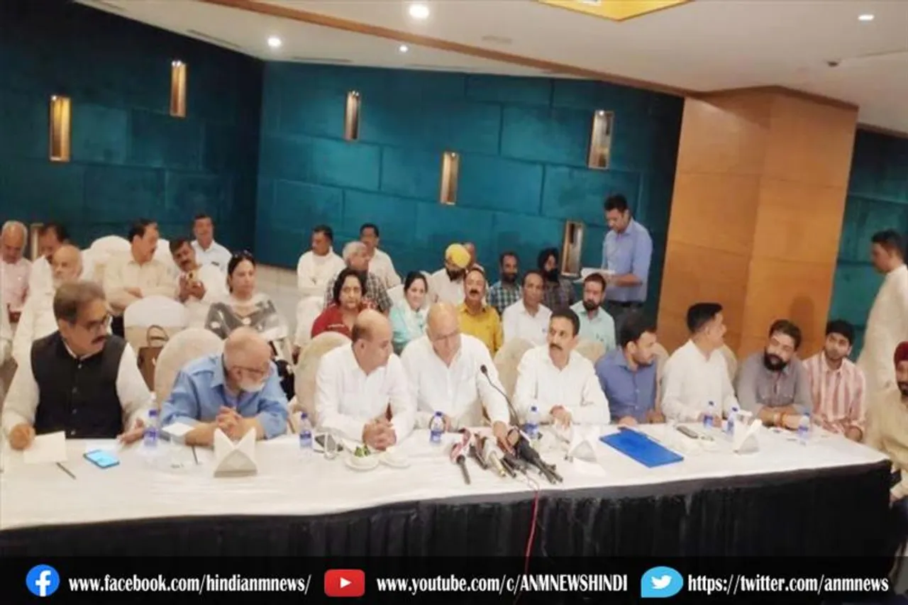 जम्मू-कश्मीर कांग्रेस कमेटी को फिर मिला झटका