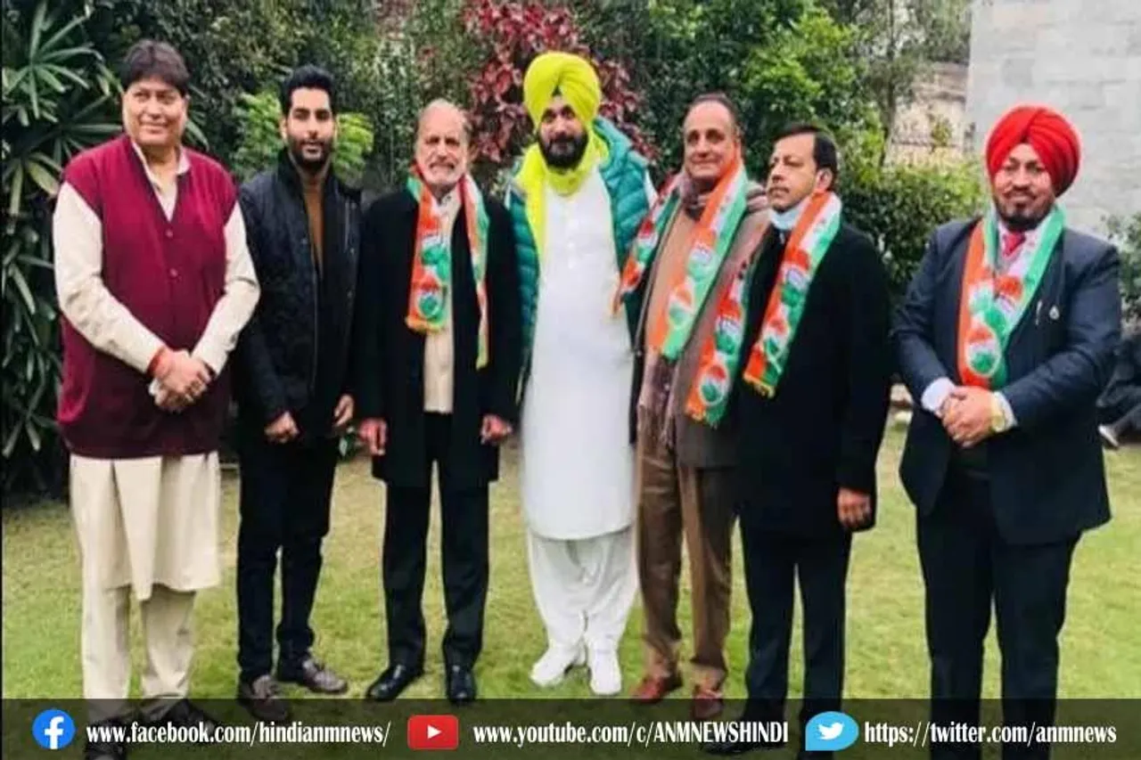 विष्णु शर्मा ने थाम लिया कांग्रेस का दामन