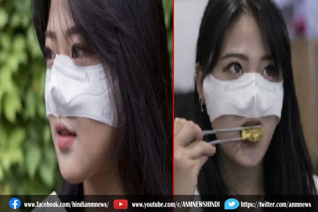 साउथ कोरिया में बनाया गया अजीबोगरीब मास्क