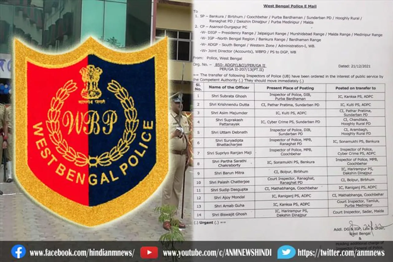 कृष्णेंदु दत्ता को कुल्टी और असीम मजूमदार को पथरप्रतीमा थाने का प्रभार