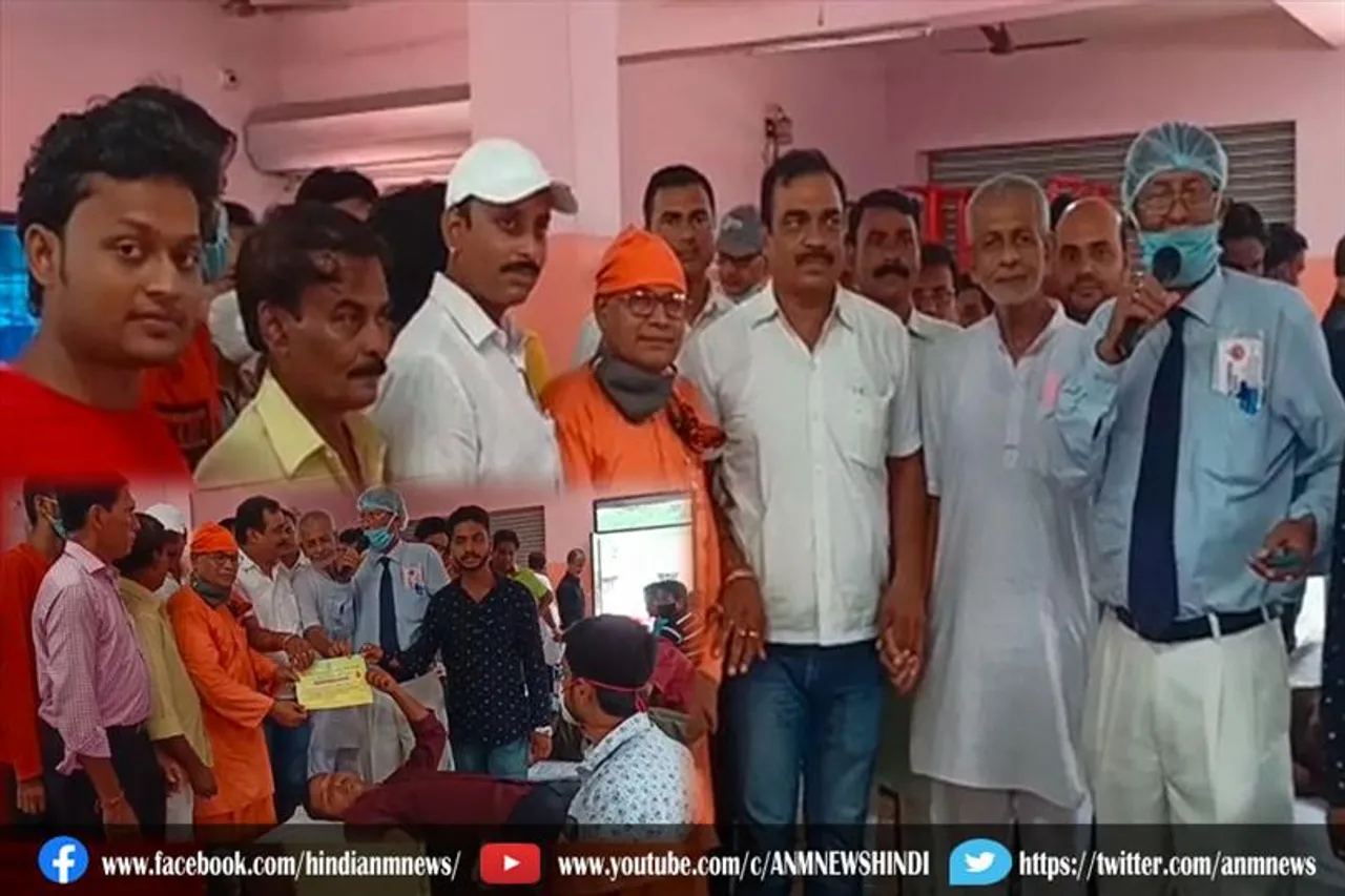 टीएमसी नेता के नेतृत्व मे रक्तदान शिविर का आयोजन
