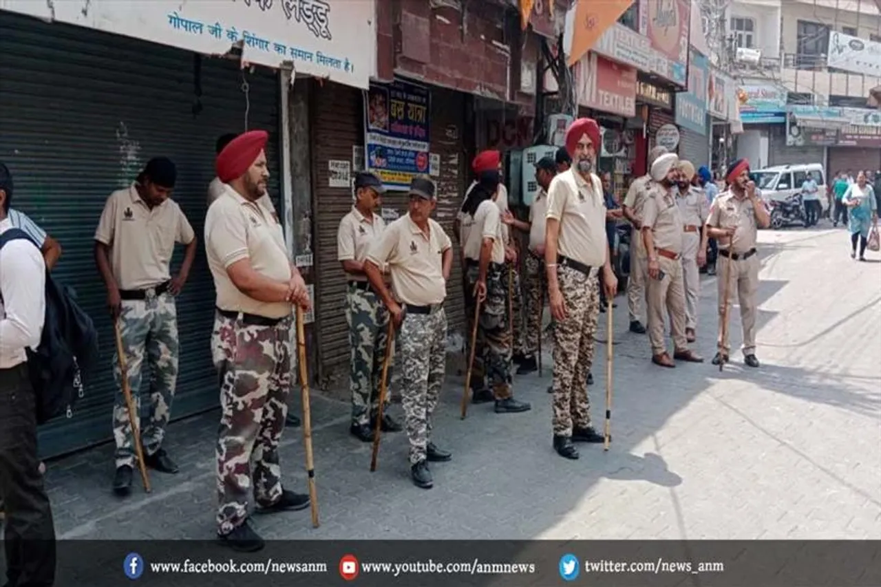 पटियाला में मार्च निकालने पर बवाल