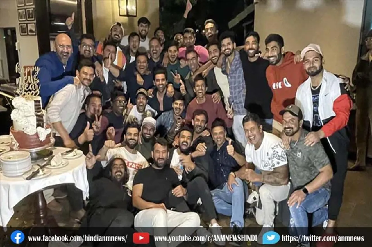 भारतीय टीम के खिलाड़ियों ने ऐसे मनाया जश्न