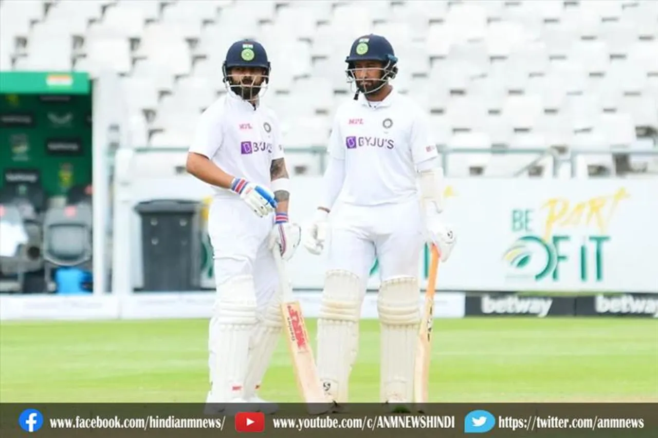 95 रन के कुल स्कोर पर भारत को तीसरा झटका