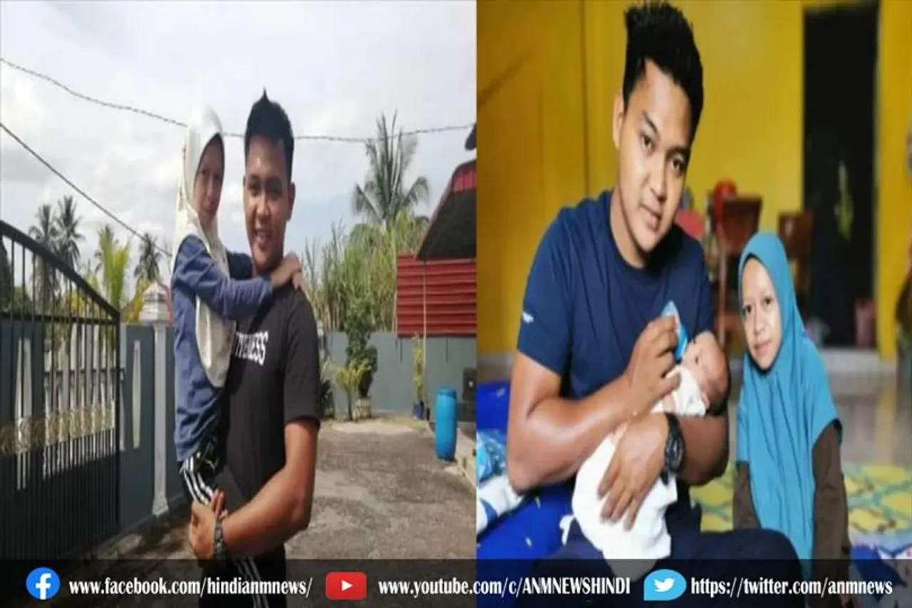 115 सेमी की पत्नी को गोद में लेकर घूमता है पति