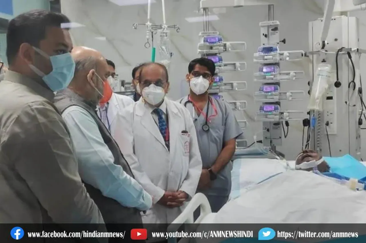 कल्याण सिंह का हालचाल लेने पहुंचे गृह मंत्री और योगी