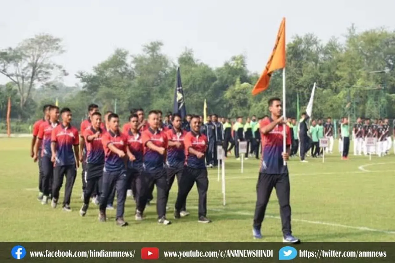 सीमा सुरक्षा बल अंतर सीमांत फुटबॉल प्रतियोगिता का शुभारंभ