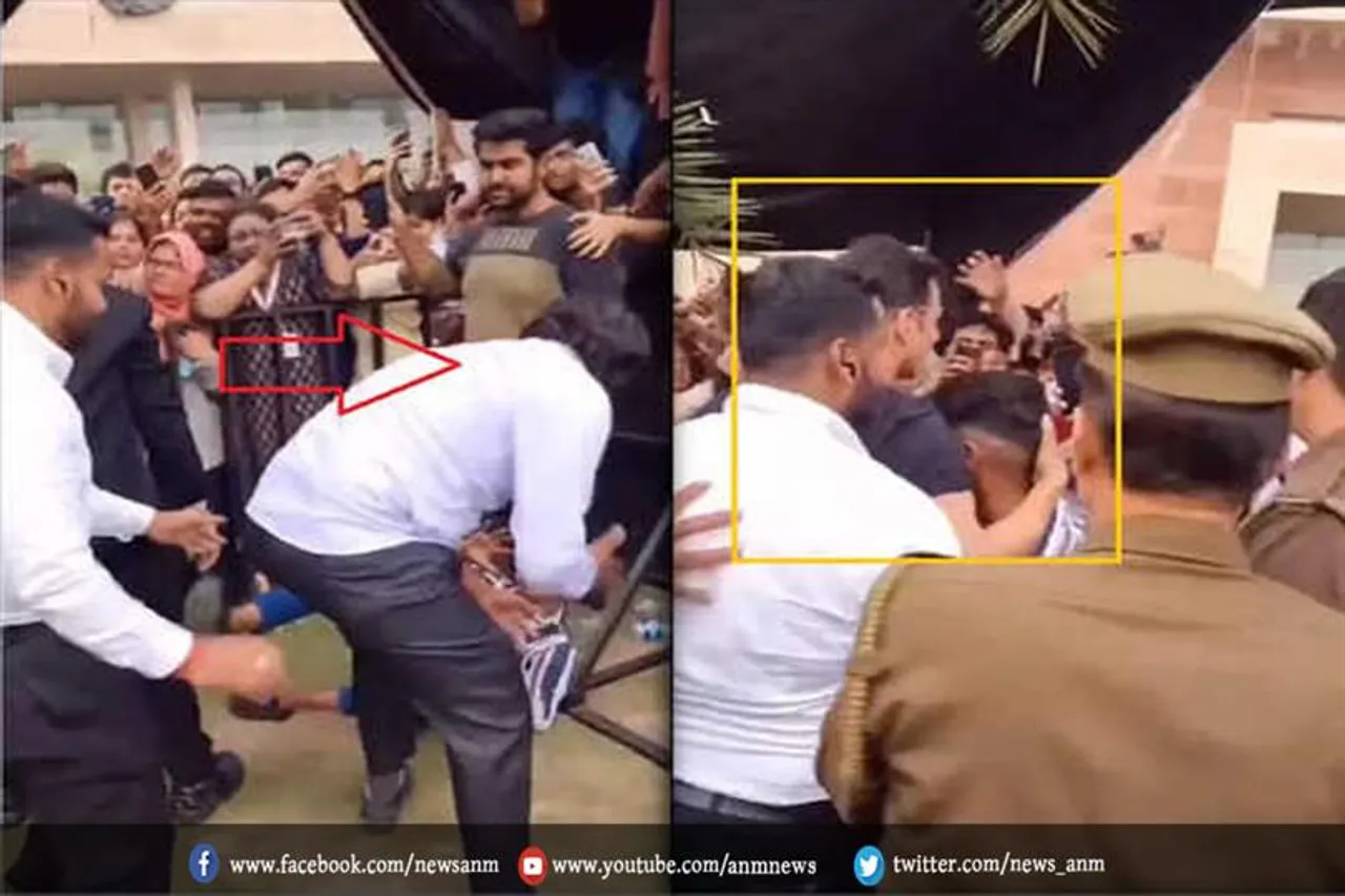 दीवानगी देख एक्टर ने लगाया गले, देखें वीडियो
