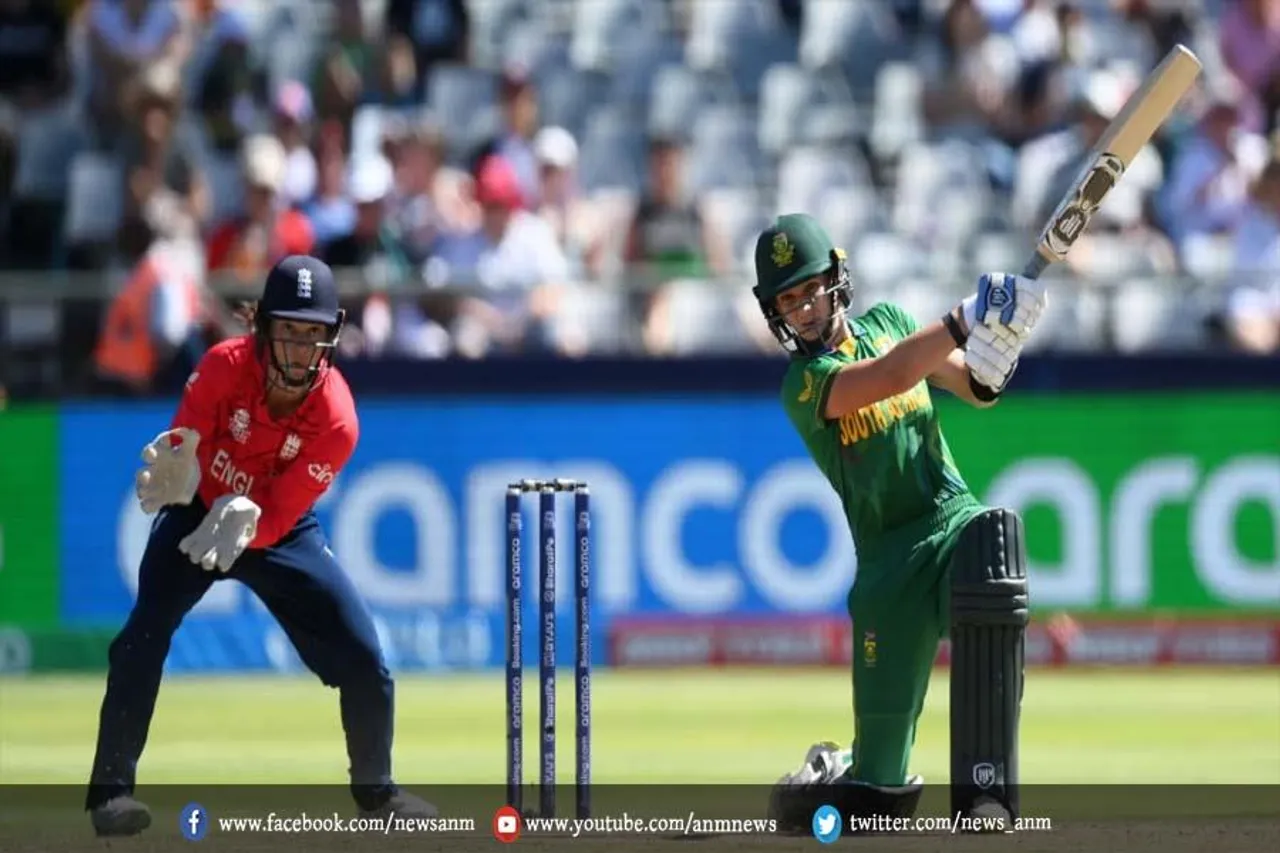 दक्षिण अफ्रीका ने 165 रन का लक्ष्य दिया