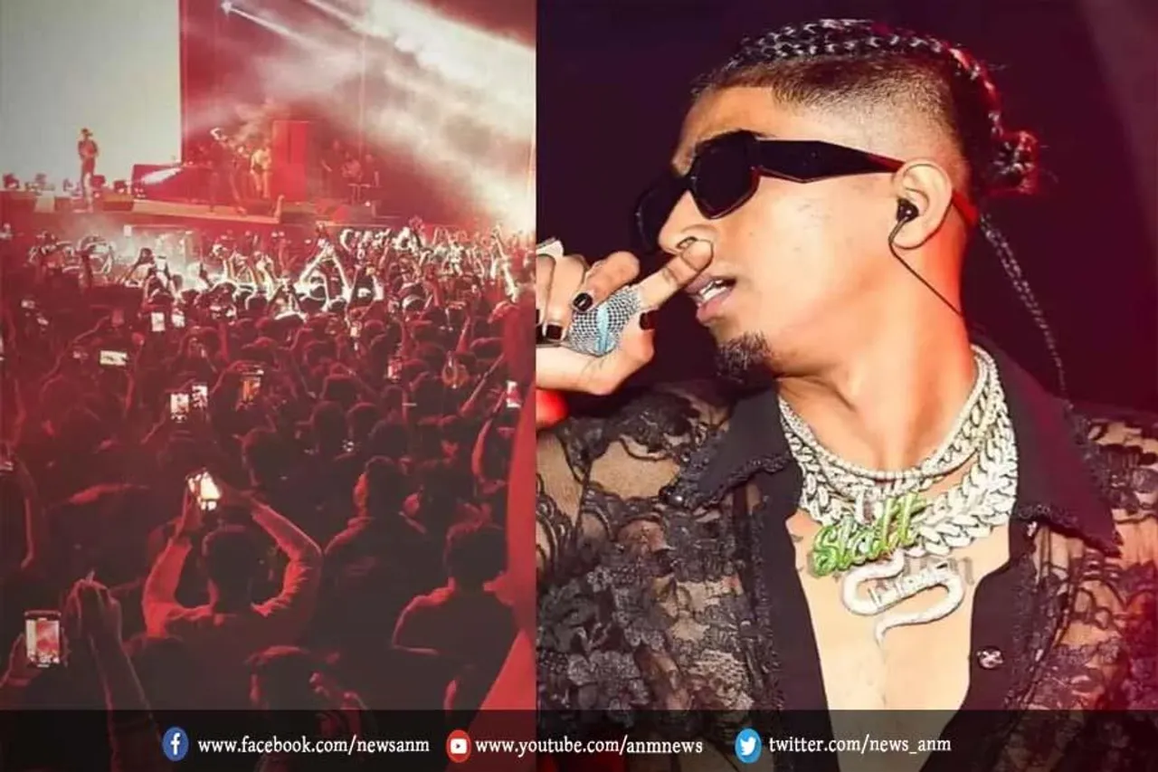 एमसी स्टेन की परफॉर्मेंस से झूम उठे फैंस, देखें वीडियो