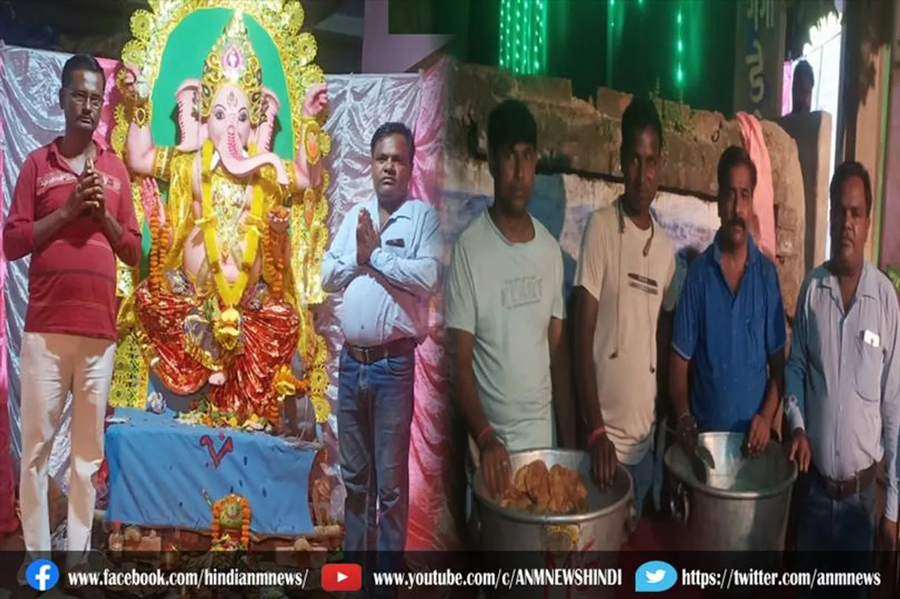 बंगाल के पांडवेश्वर मे भी गणेश पूजा कि धूम