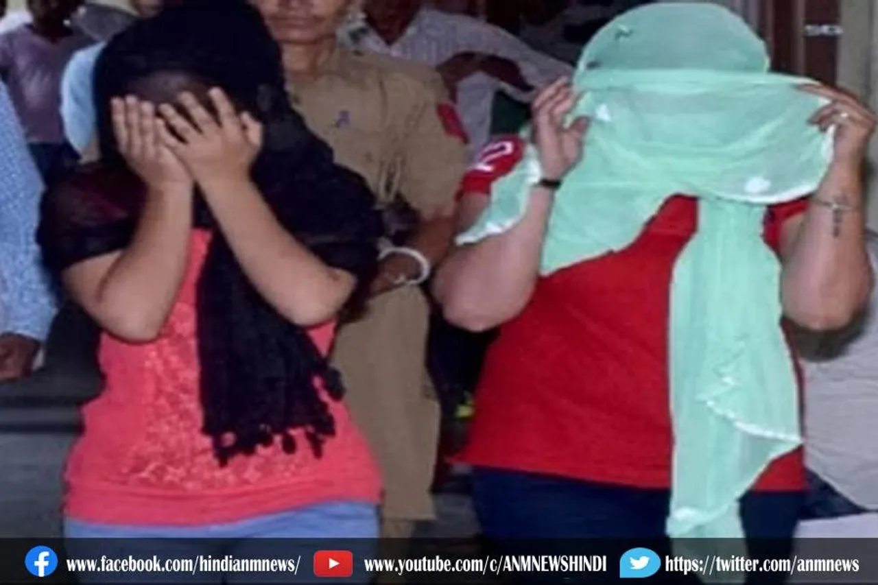 देह व्यापार चलाने वाले गिरोह का पर्दाफाश, दो युवतियों और एक दलाल गिरफ्तार