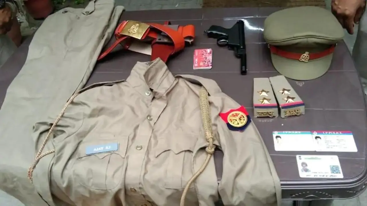 गर्लफ्रेंड के लिए युवक बन गया नकली दरोगा, गिरफ्तार