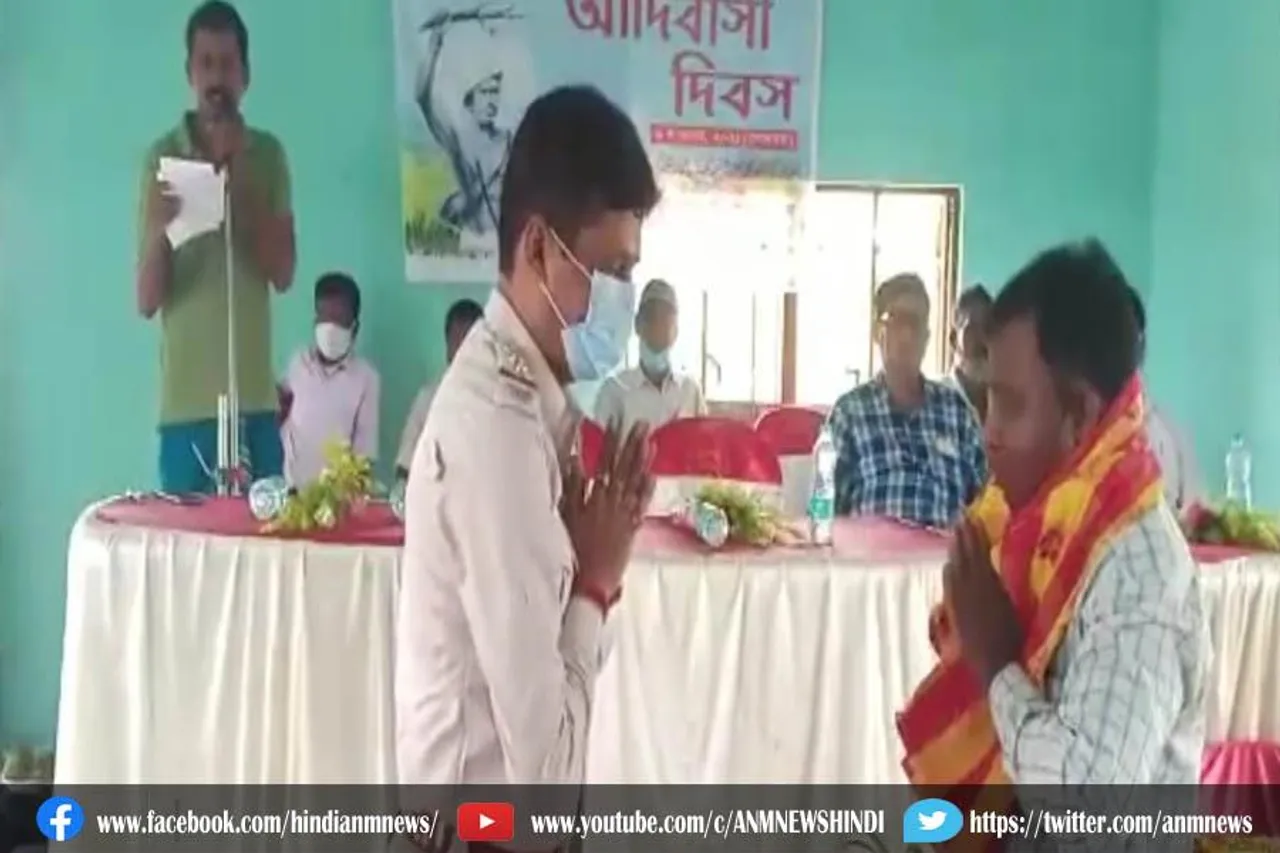 बांसड़ा एसटीडी क्लब मनाया विश्व आदिवासी दिवस