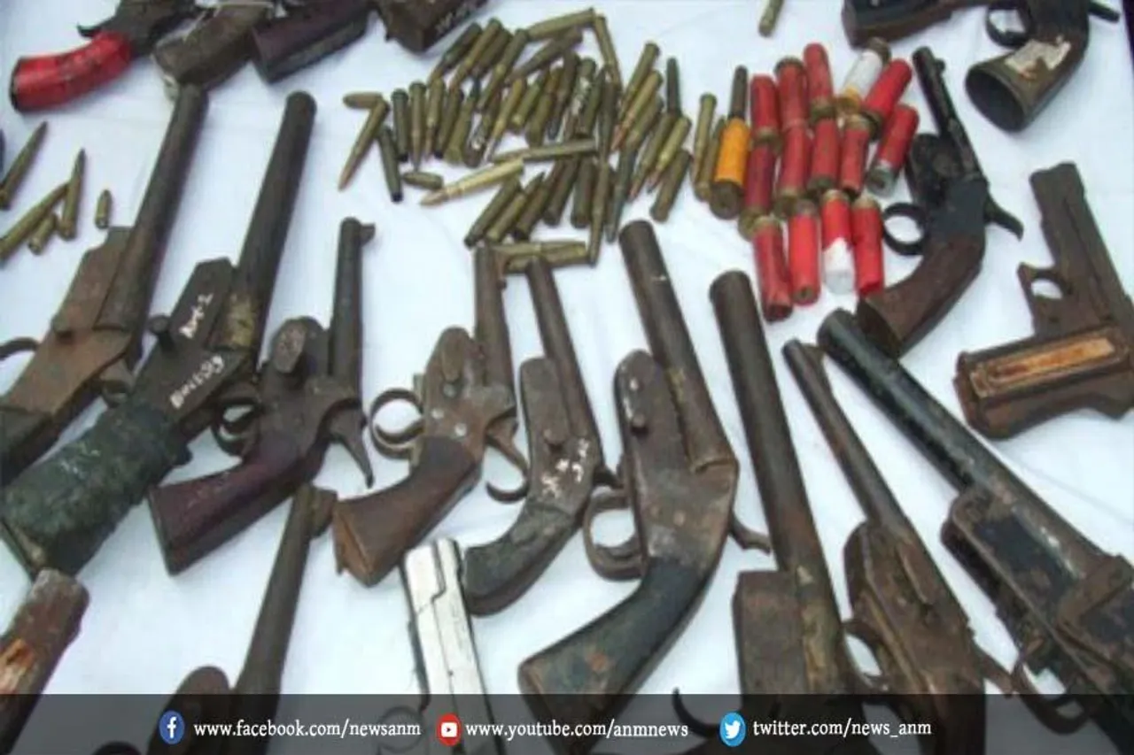 अवैध हथियार जब्त और सप्लायर गिरफ्तार