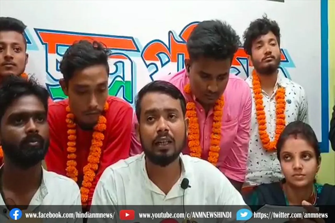 रानीगंज तृणमूल कांग्रेस छात्र परिषद ने की संवाददाता सम्मेलन