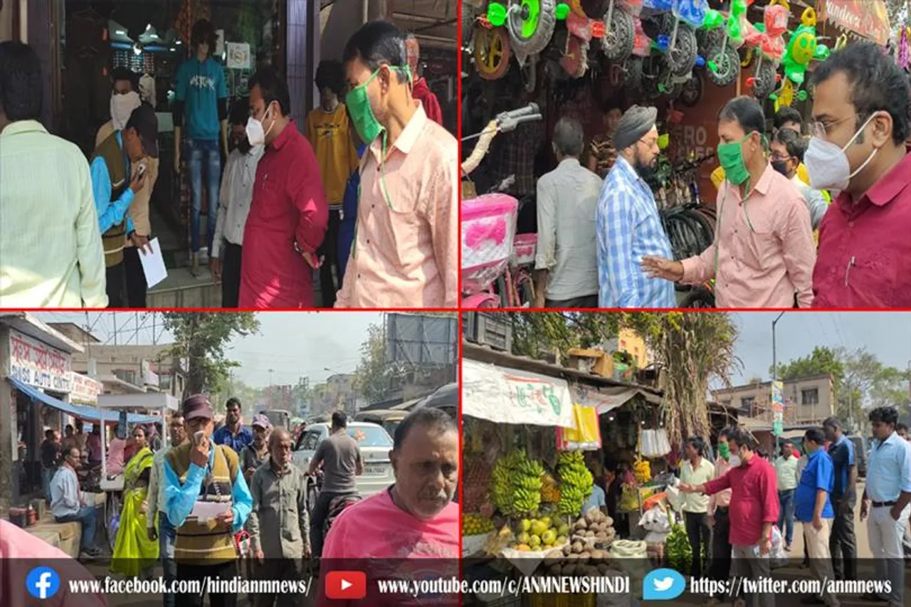 बराकर के दुकानदारों को आसनसोल नगर निगम का सख्त निर्देश