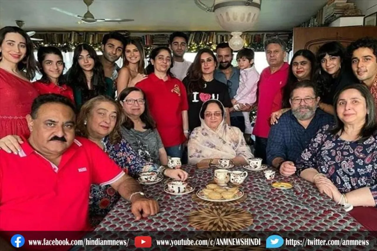कपूर परिवार क्रिसमस ब्रंच में शामिल हुईं करीना