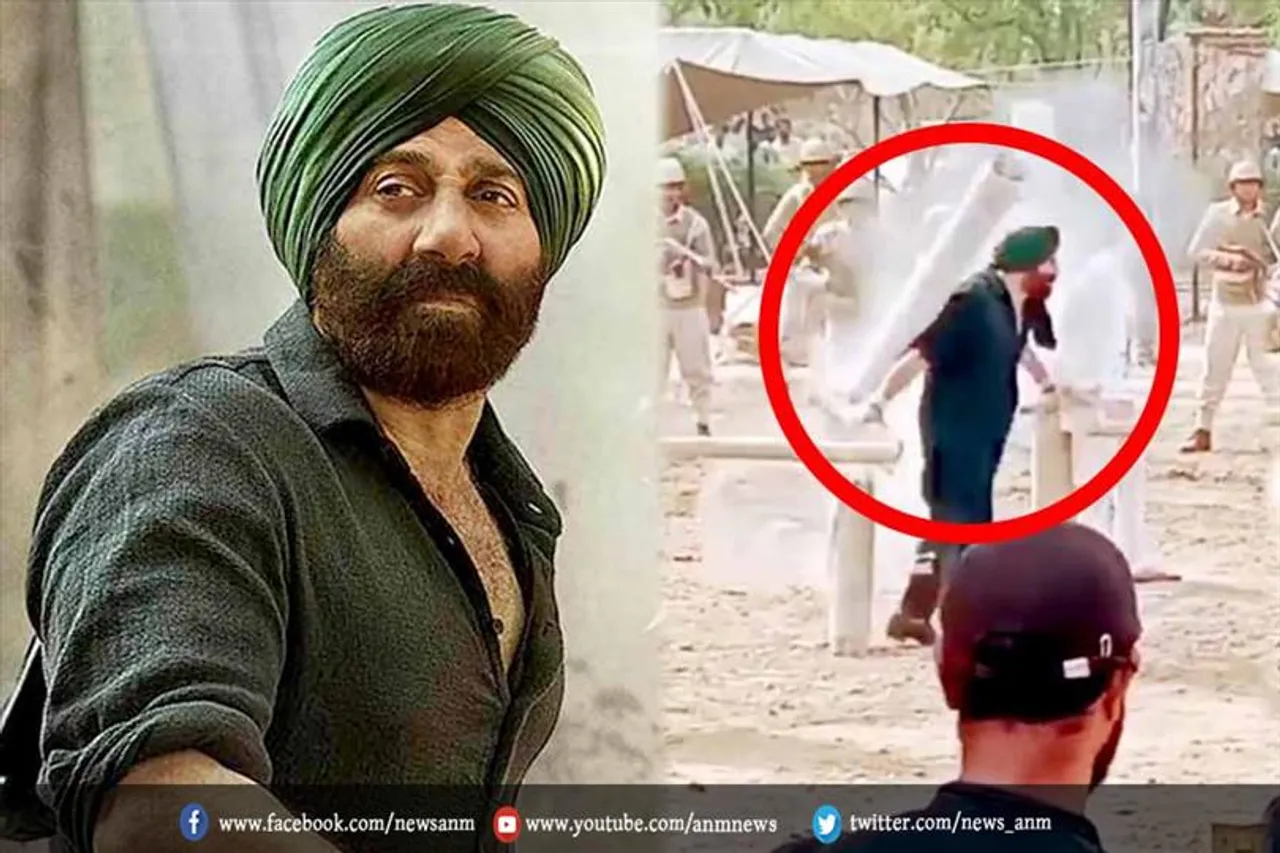 लीक हुआ सनी देओल का जबरदस्त फाइट वीडियो