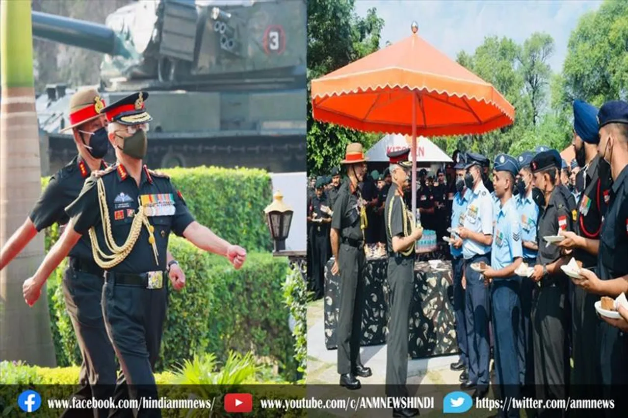 आर्मी चीफ ने खरगा कोर का किया दौरा