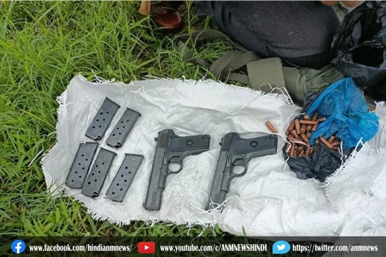 आतंकियों की साजिश नाकाम: सांबा में ड्रोन से गिराए गए हथियार बरामद