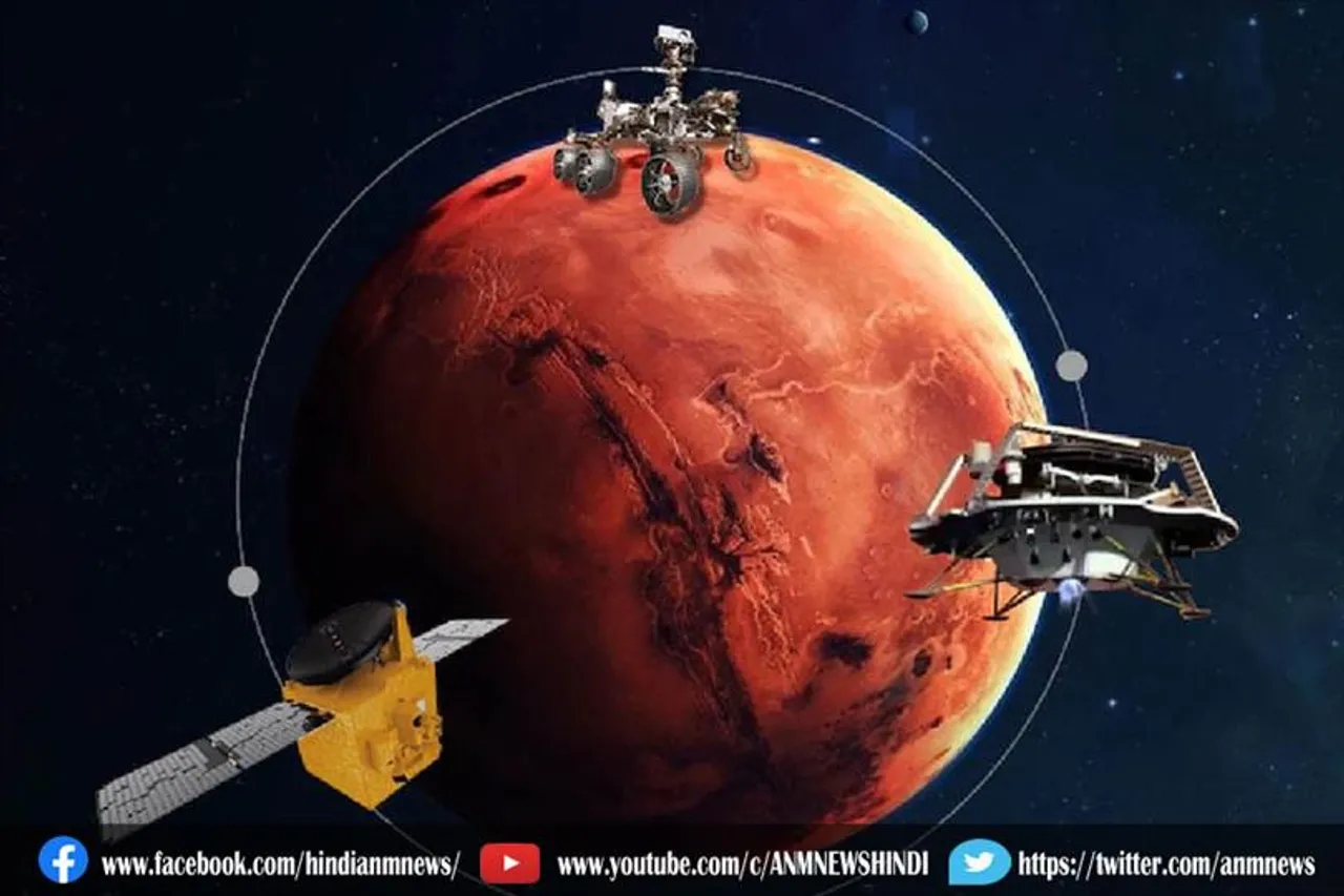 मंगल ग्रह पर मानव बस्तियों को जोड़ने के लिए बनाए जा रहे ड्रोन