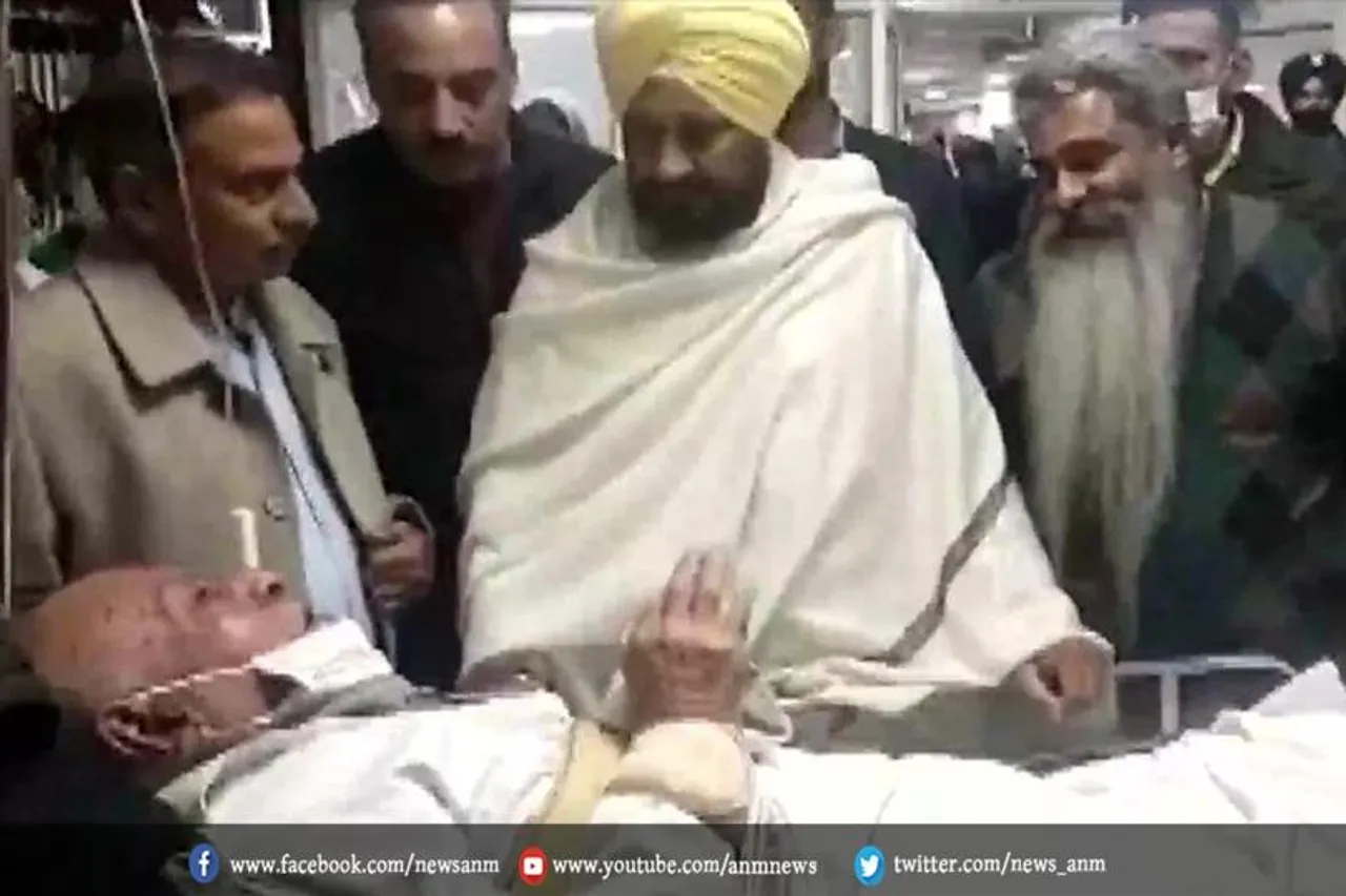 लुधियाना कोर्ट ब्लास्ट में घायल हुए लोगों से CM चन्नी ने की मुलाकात