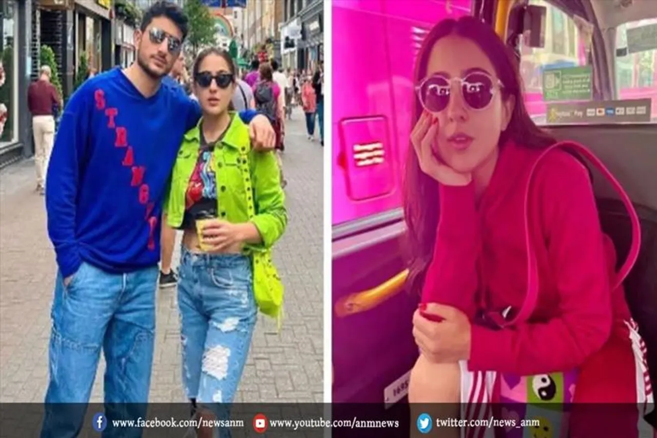 भाई इब्राहिम के साथ वेकेशन एन्जॉय कर रही है सारा अली खान