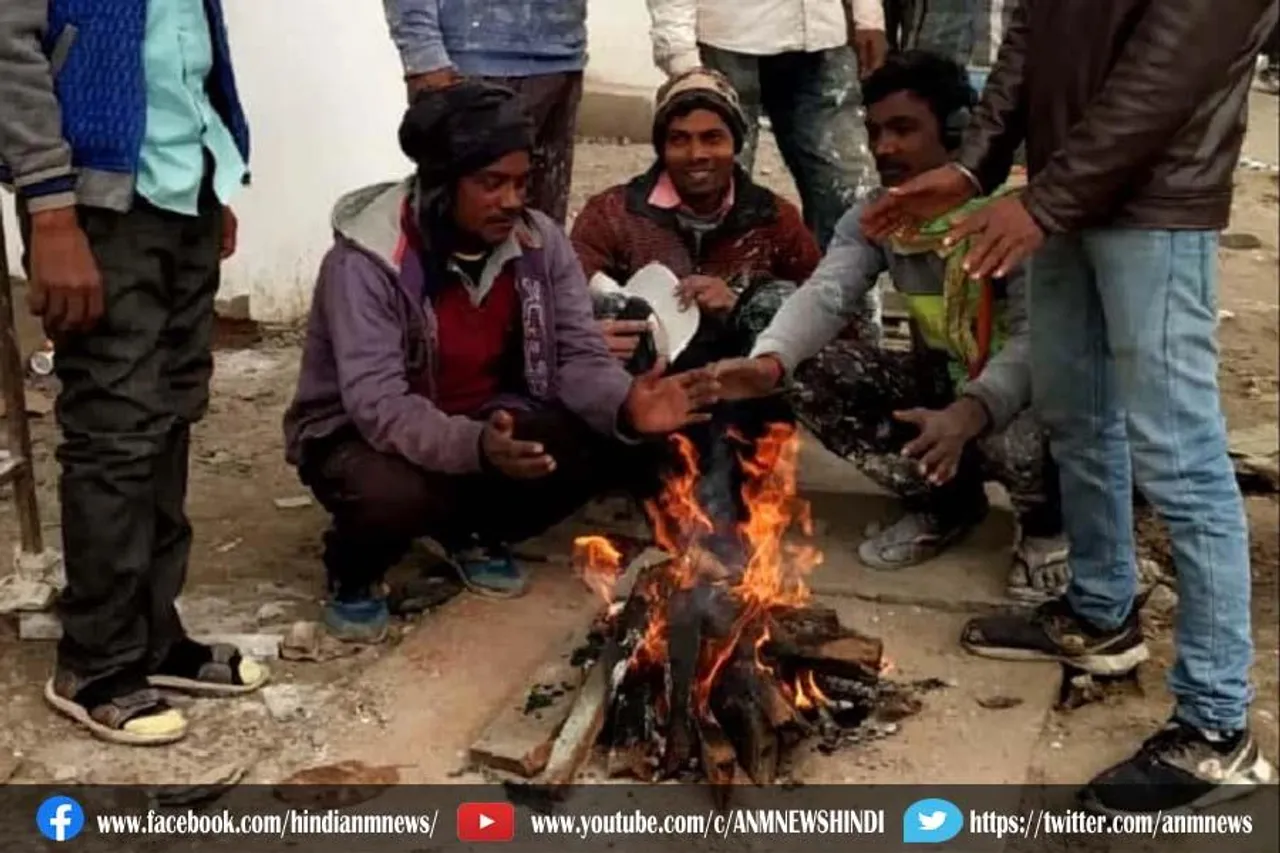 राजधानी दिल्ली में लुढ़का पारा