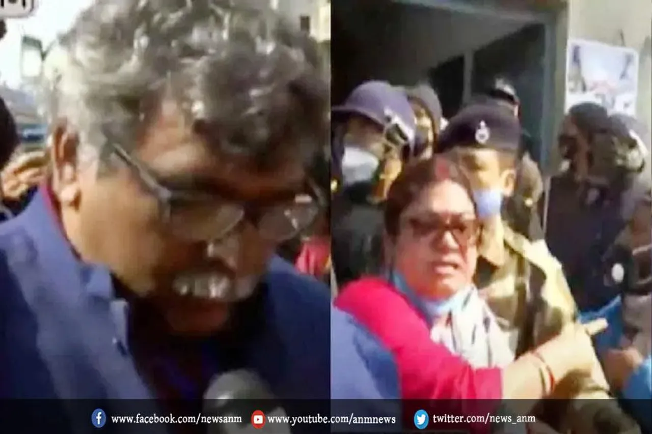 बीजेपी प्रत्याशी चैताली तिवारी के साथ मारपीट का आरोप