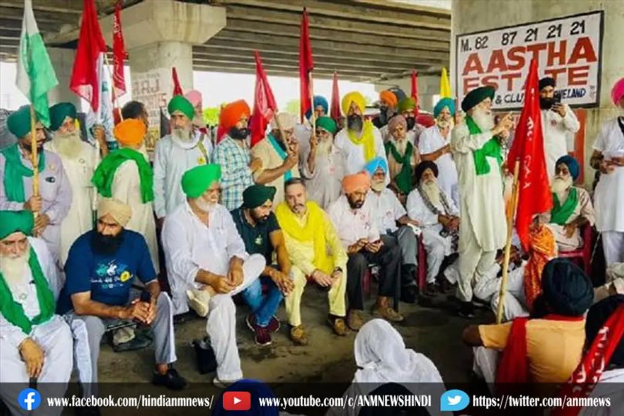 किसानों का भारत बंद को कांग्रेस और आप का समर्थन