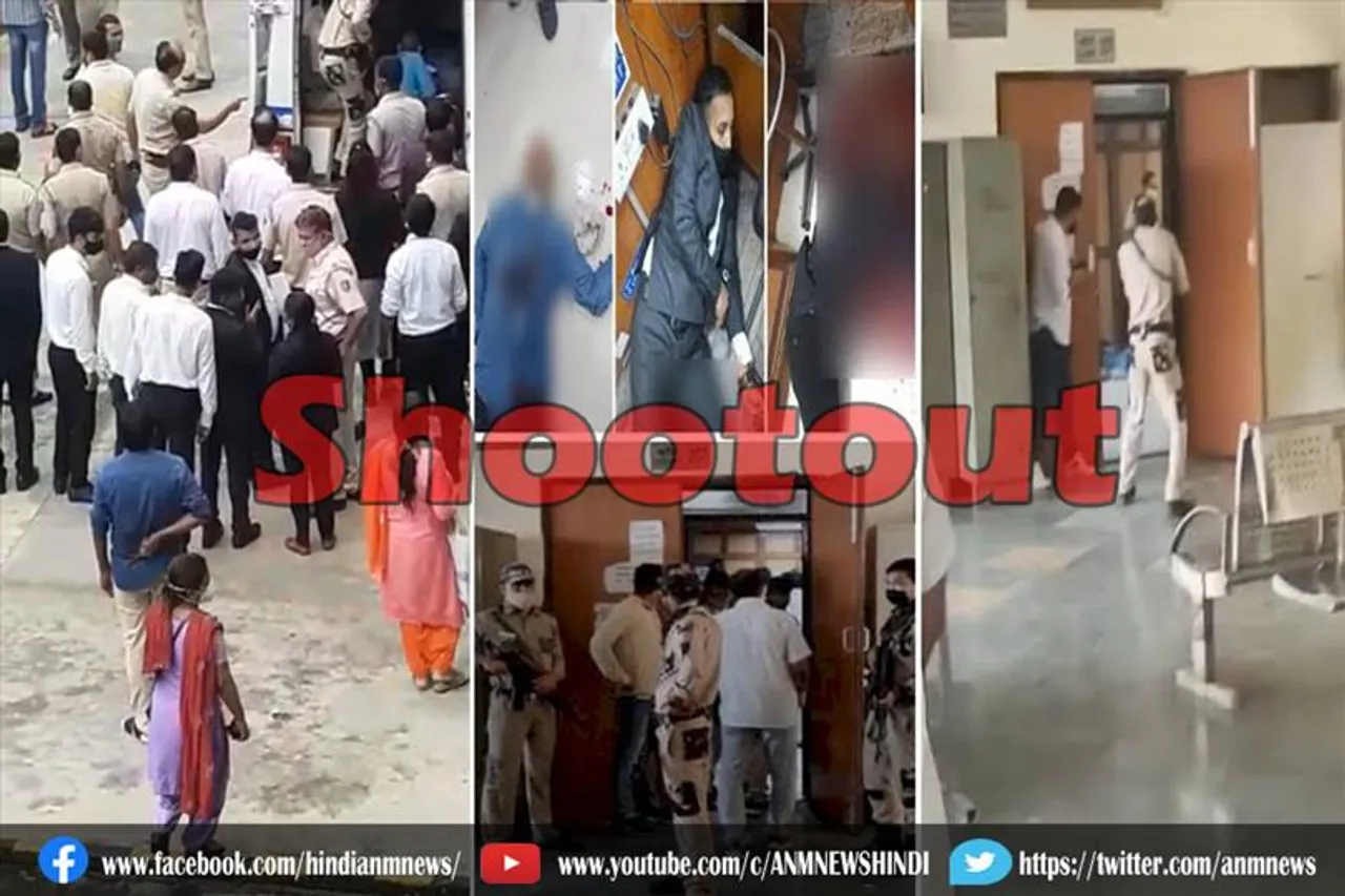 एएनएम न्यूज़ एक्सक्लूसिव: दिल्ली में रोहिणी कोर्ट के अंदर फायरिंग का लाइव वीडियो