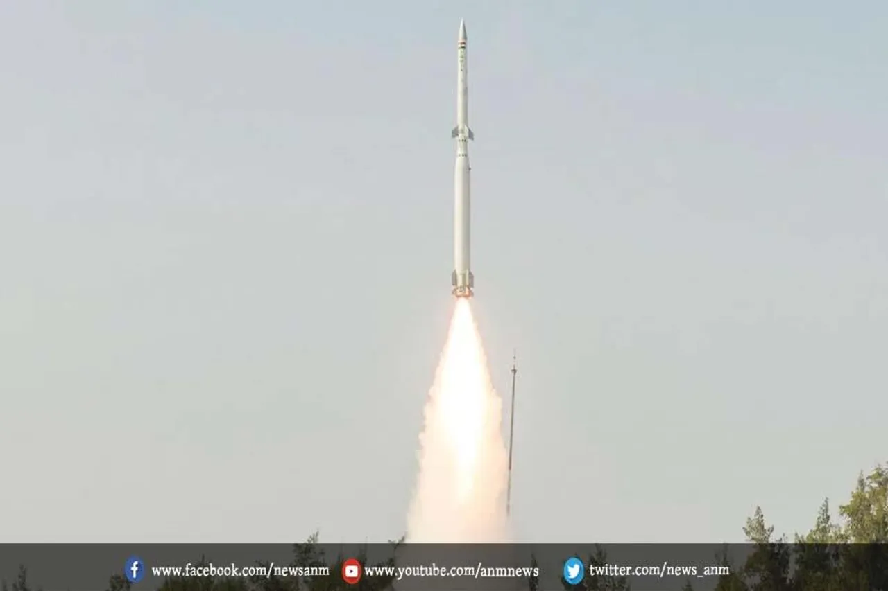 बैलिस्टिक मिसाइल रक्षा इंटरसेप्टर AD-1 मिसाइल का पहला उड़ान परीक्षण सफलतापूर्वक