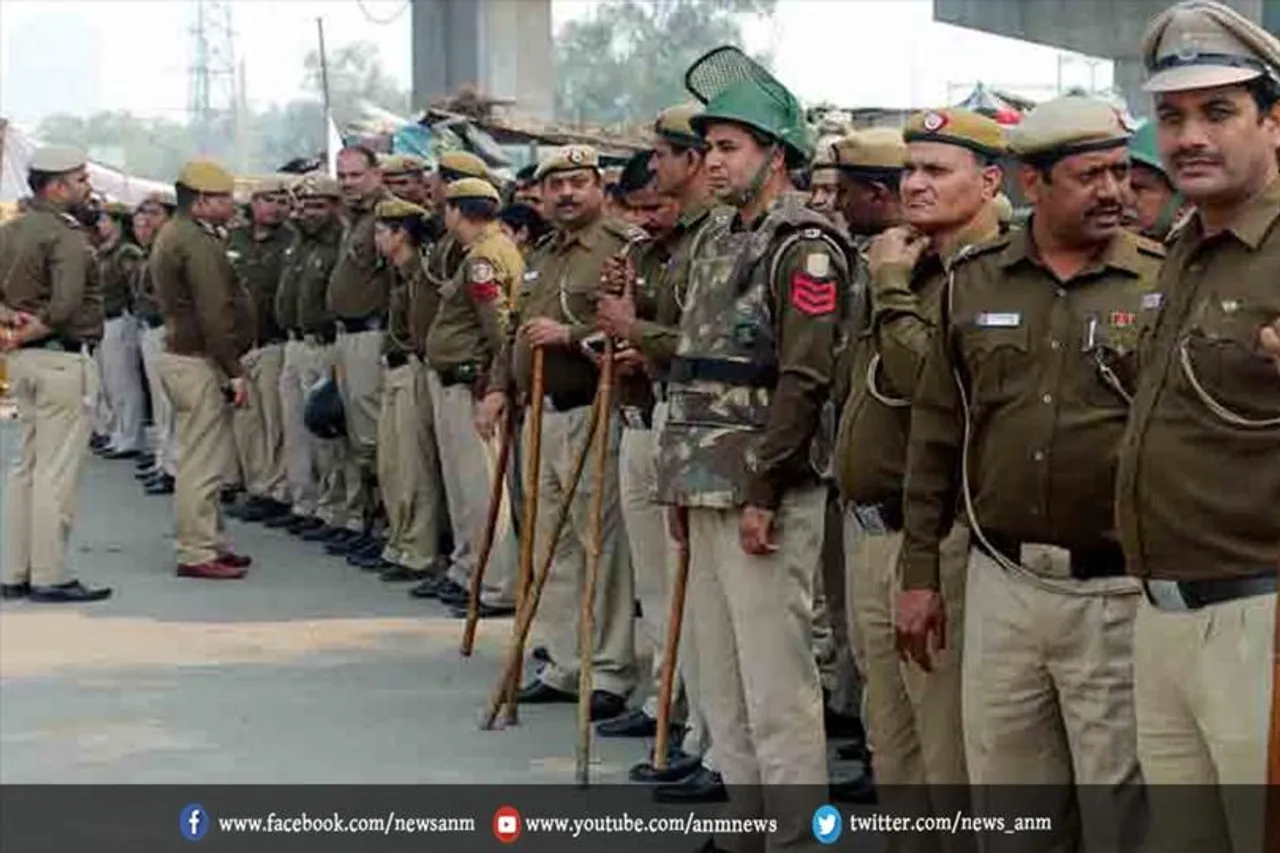 अतिक्रमण हटाओ अभियान में रुकावट , तैनात किया भारी संख्या में पुलिस बल