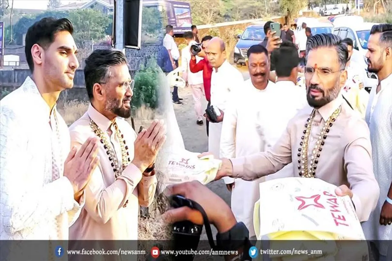 शादी के बाद पिता सुनील शेट्टी ने मीडिया से की खास बातचीत