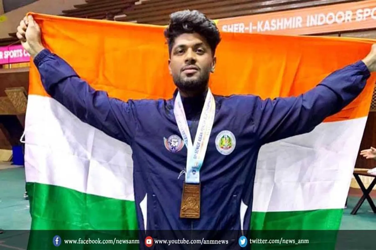 अन्तर्राष्ट्रीय खेल प्रतियोगिता में गाजियाबाद के खिलाड़ी ने देश के लिए झटका पदक