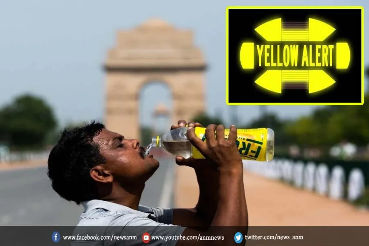 दिल्ली में गर्मी का यलो अलर्ट
