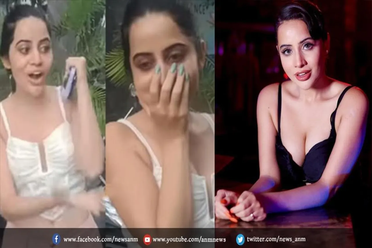 मुंह छुपाती दिखी उर्फी जावेद