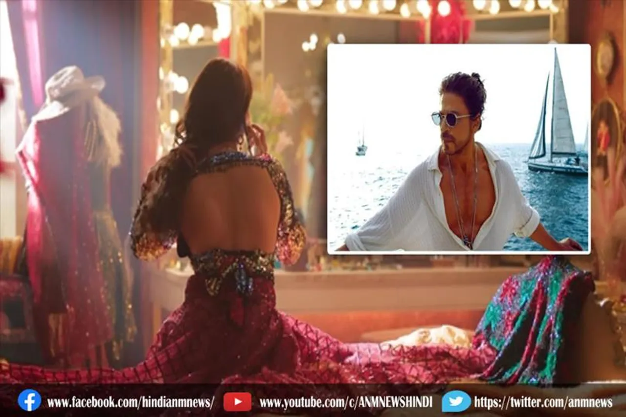 बैकलेस लहंगा पहन आयुष्मान खुराना ने की 'पठान' से बात