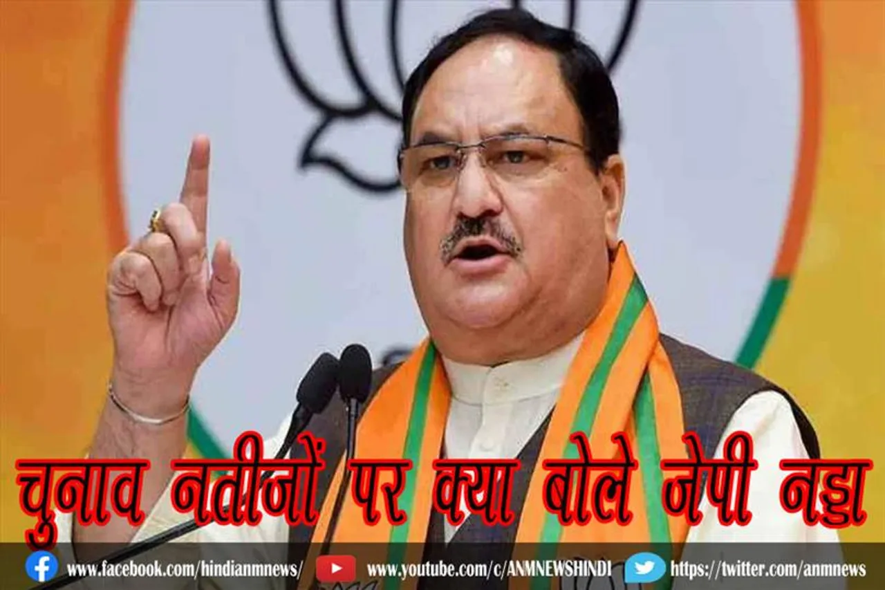 चुनाव नतीजों पर क्या बोले जेपी नड्डा