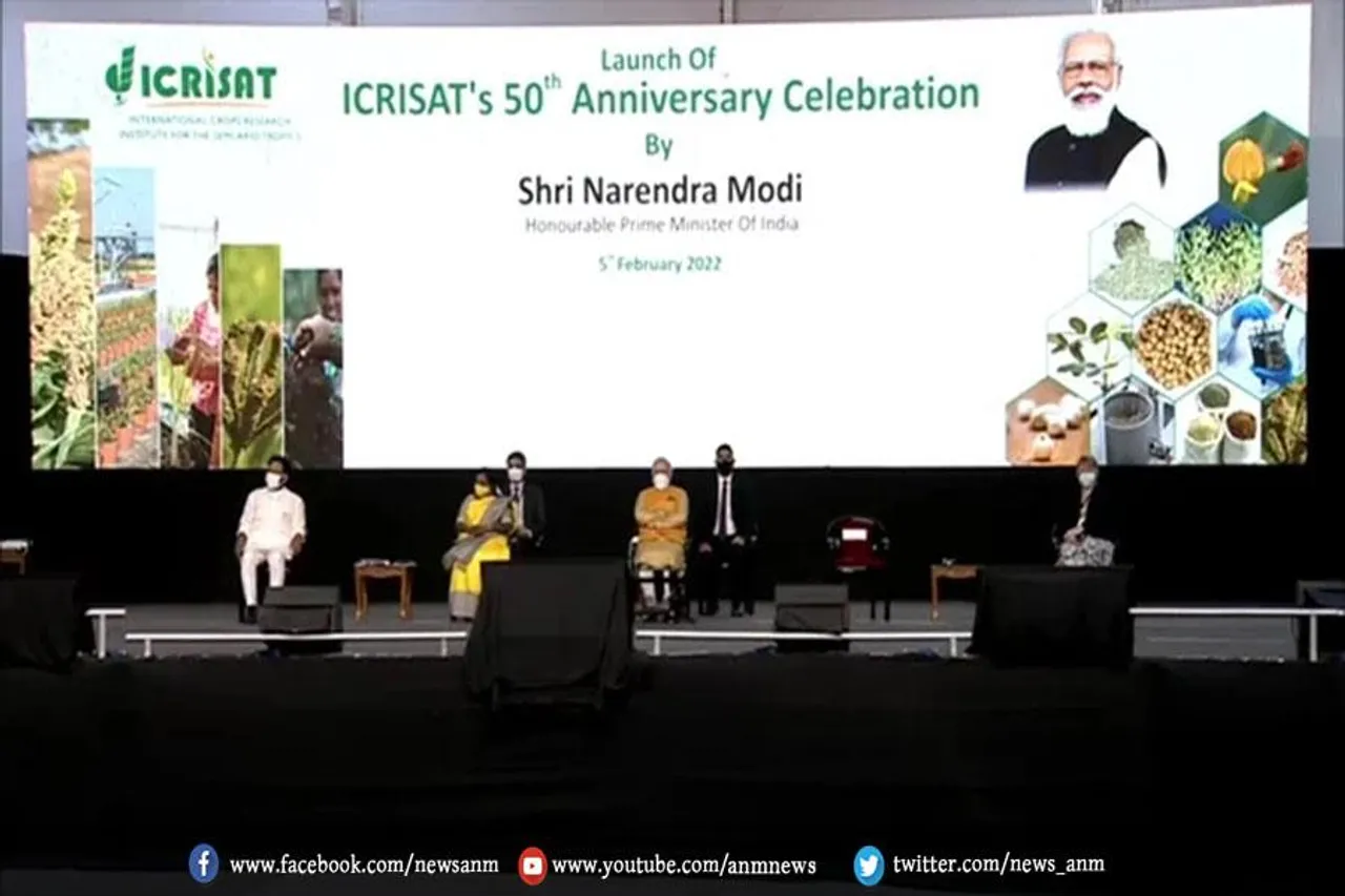 ICRISAT के कार्यक्रम में मोदी का संबोधन