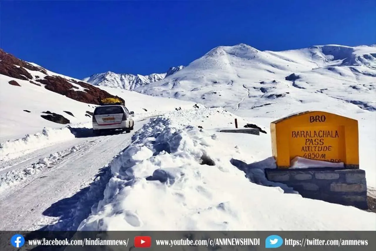 हिमाचल में हल्की बारिश-बर्फबारी